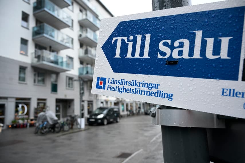 Swedes more pessimistic on house prices than last month