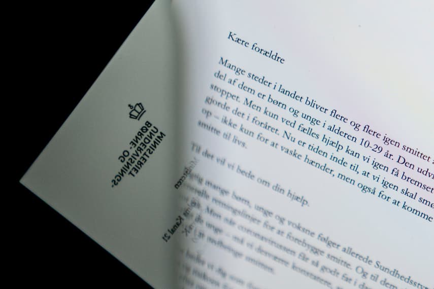 How to write a polite letter or email in Danish