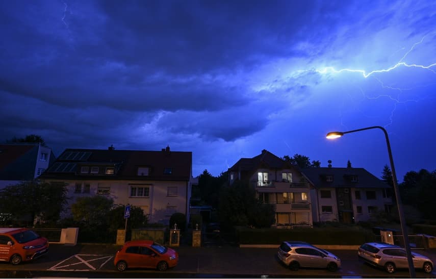 Flights disrupted at Frankfurt airport after severe thunderstorms
