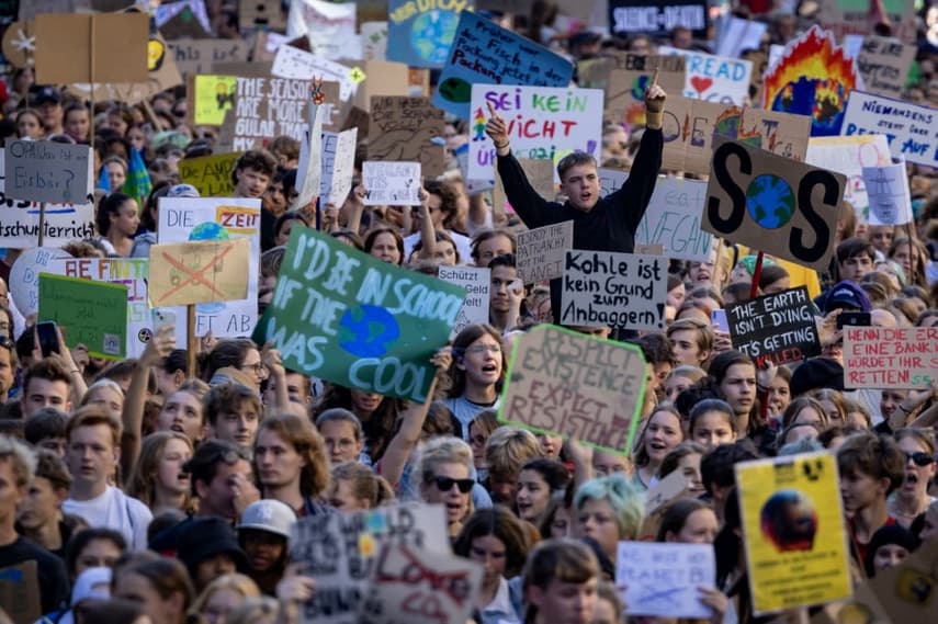 IN PICTURES: Thousands stage climate protests across Germany