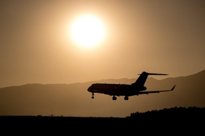 Geneva airport reopens after private jet overshoots runway