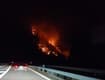 Firefighters battle forest fires in eastern Switzerland