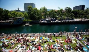 Switzerland swelters in August heat wave