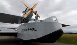 Replica of Amundsen's seaplane goes on show