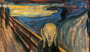 Hundreds gather to 'scream' in Munch tribute