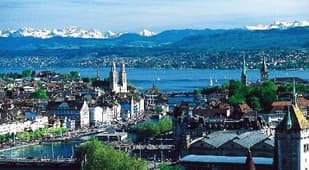 Swiss cities among top ten finance centres