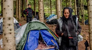 Roma evicted from wood outside Oslo