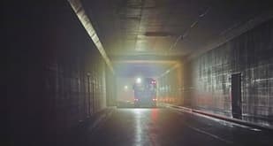 Drunk arrested for driving in closed tunnel