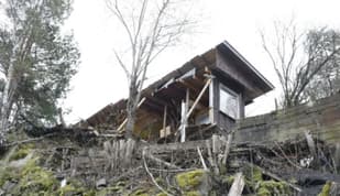 Norway man sawed neighbour's house in half
