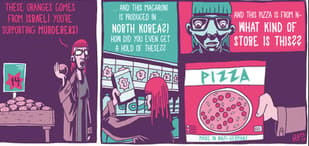 Israel protests Norway 'Nazi pizza' cartoon