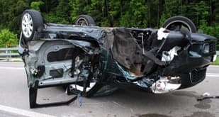 Swiss woman survives horrific crash unscathed