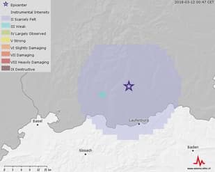 3.1-magnitude earthquake hits northern Switzerland