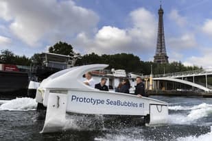 Plans for 'flying water taxis' on Lake Geneva hit choppy water