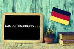 German word of the day: Das Luftkissenfahrzeug