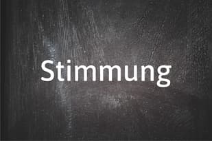 German word of the day: Stimmung