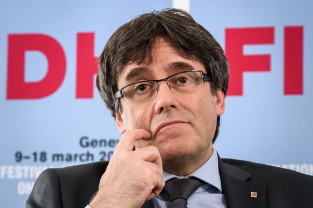 Puigdemont in Geneva: Waiting to declare Catalan independence 'was a trap'