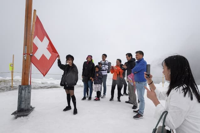Jungfrau visitor numbers reach new heights despite fewer skiers