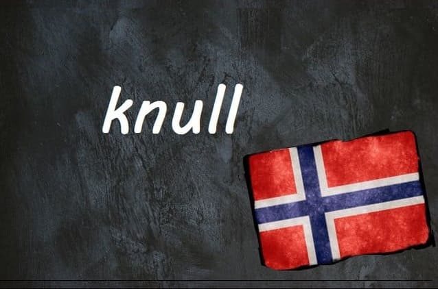 Norwegian word of the day: knull