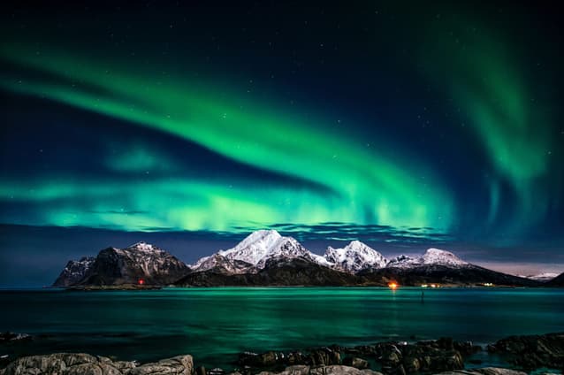 Why the northern lights might be visible in more of Norway than usual