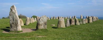 Ancient stone circle found in Skåne