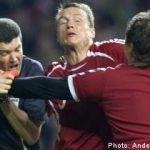Danish fan jailed after hitting referee