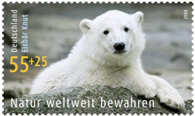Knut gets his own stamp