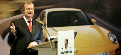 Porsche chief bugged with baby monitor