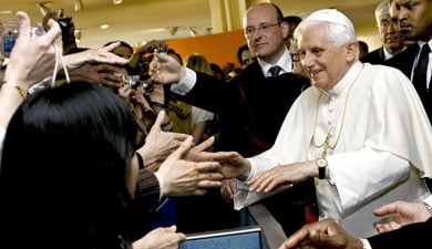 German Pope to throw party in New York