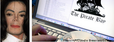 Michael Jackson to sue The Pirate Bay