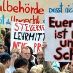 Berlin students protest repeat exam after cheating scandal
