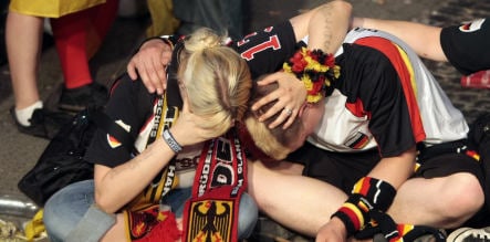 Spain rains on Germany’s football party