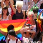 Record Stockholm Pride parade despite rain