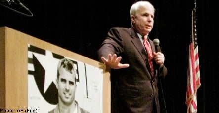 Lost McCain footage found in Sweden