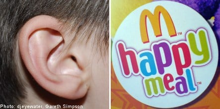 Happy Meal toys may cause hearing damage