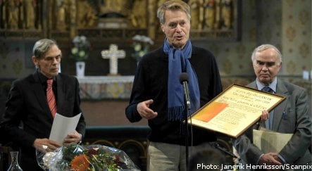 French Nobel laureate receives Swedish literature prize