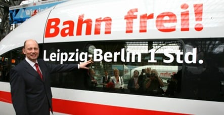 Transport Minister Tiefensee under fire for Bahn bonuses