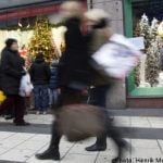 Christmas shoppers to boost flagging clothing sales