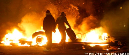 Rioting breaks out in Malmö suburb