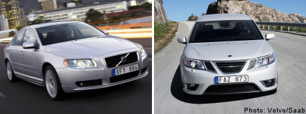 Sweden to offer loans to Volvo and Saab