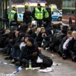 Police detain 470 at neo-Nazi demonstration