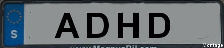 Attention deficit barred from Swedish car plates