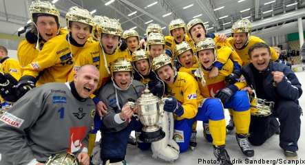 Sweden claims bandy world title