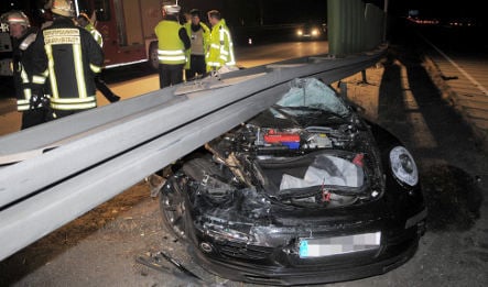 Porsche test driver dies in autobahn crash