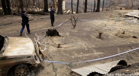 Swede dies in Australian inferno
