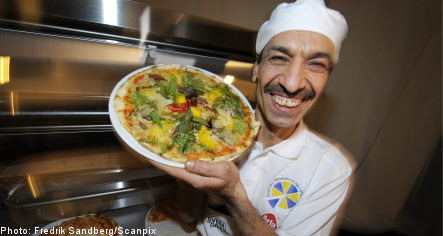 Ostrich pizza wins top Swedish prize
