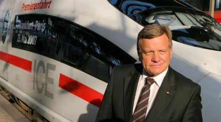 Mehdorn steps down in Deutsche Bahn scandal