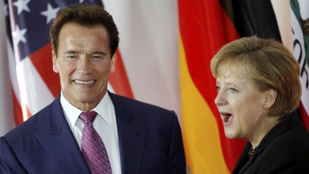 Schwarzenegger tells CeBIT fair that only 'losers whine'