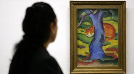 Valuable Marc painting returned to heirs of Jewish owner