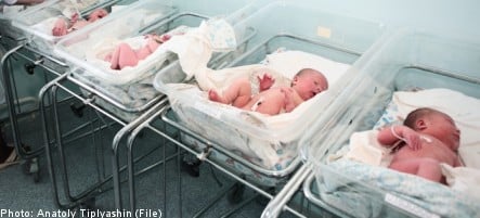 Sweden's baby boom hits new high