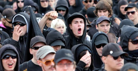 German neo-Nazis march in Czech town